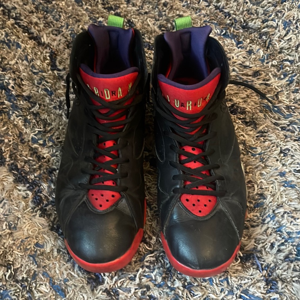 Jordan Retro 7 Marvin The Martian sneakers size 12 Mens (NO ORIGINAL BOX)